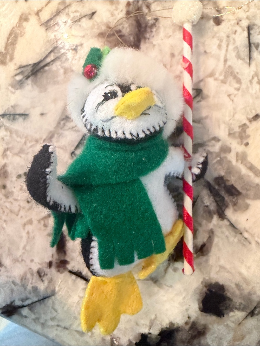 Annalee Penguin Christmas Ornament